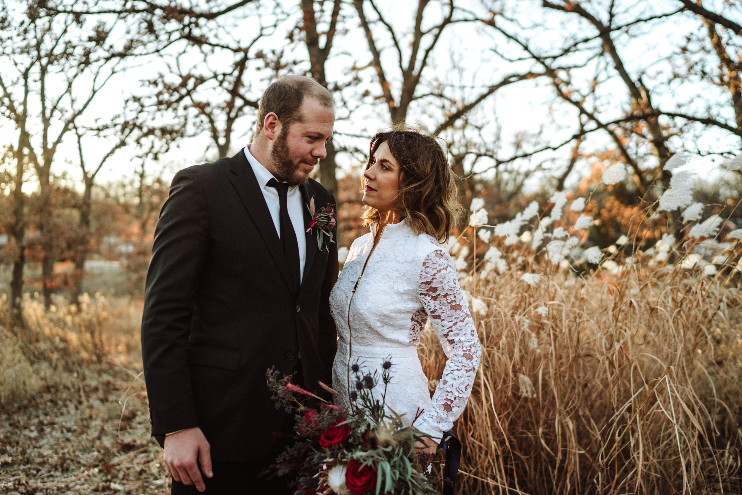 mn winter wedding