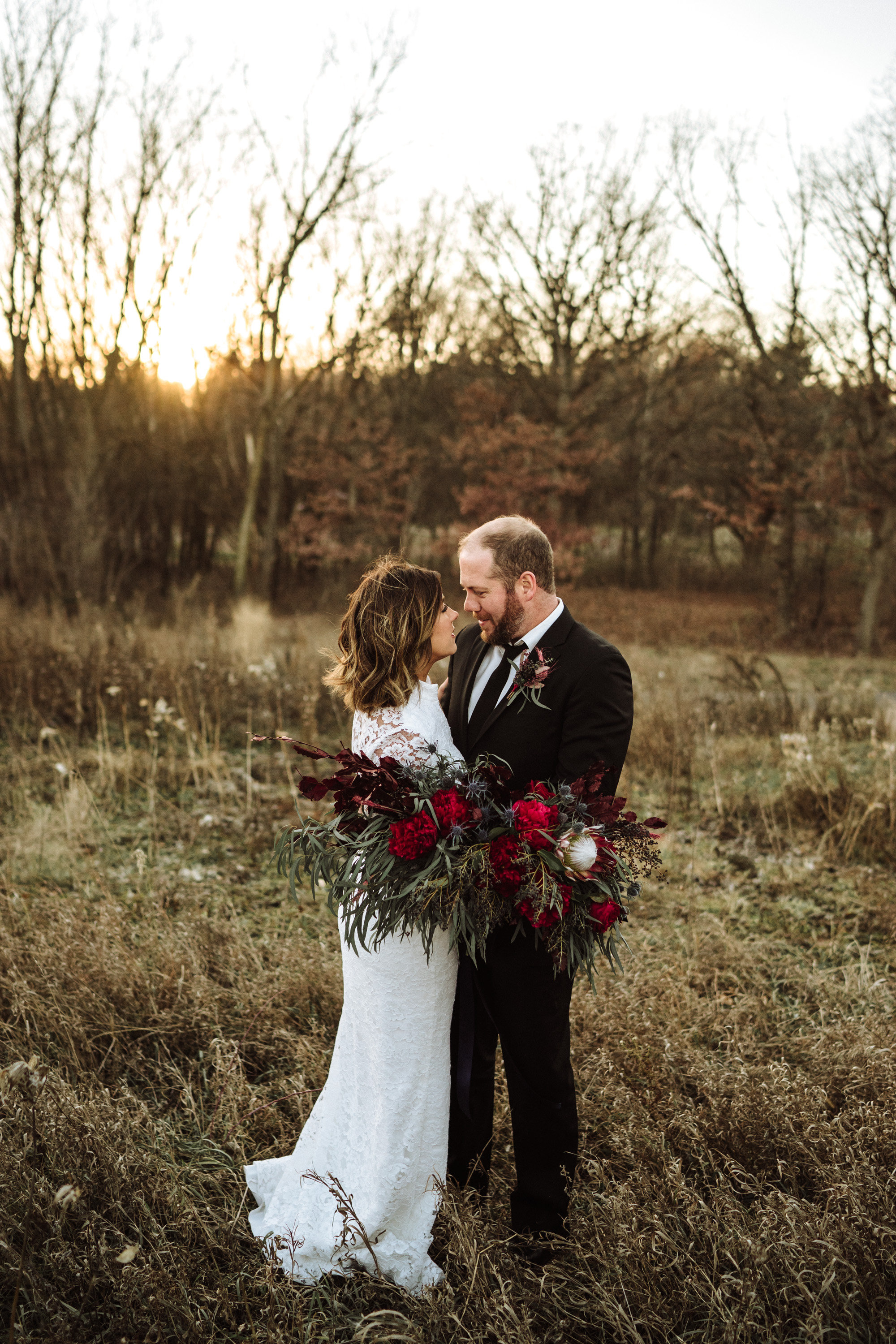 winter wedding bouquet