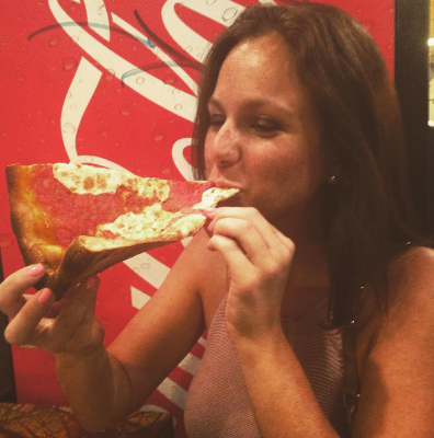 Me @ Joe’s #pizzarazzi