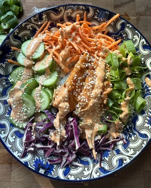 Teriyaki Salmon Bowl