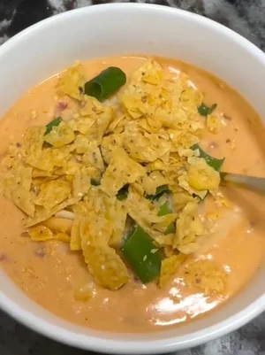Cheesy Chicken Tortilla Soup