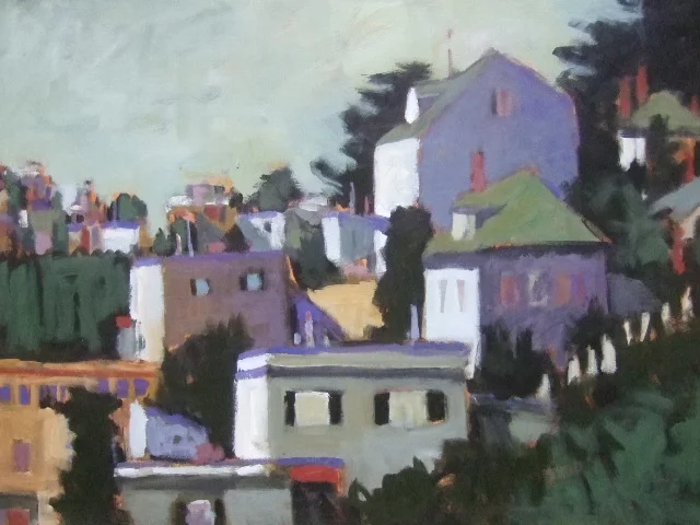 Urban Landscape 2, 30 x 40 in, acrylic/canvas