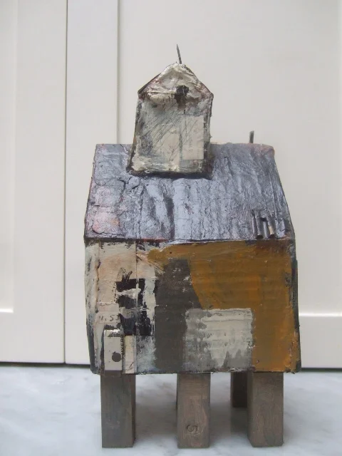 Naches,  11 x 4.5 x 5.5 in., mixed medium