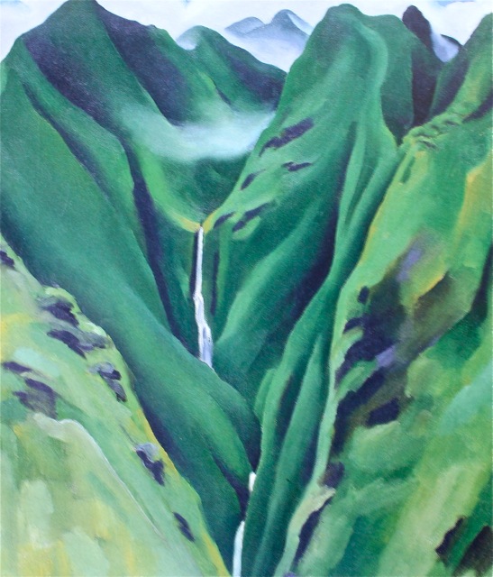 Waterfall, No 1, Loa Valley Maui