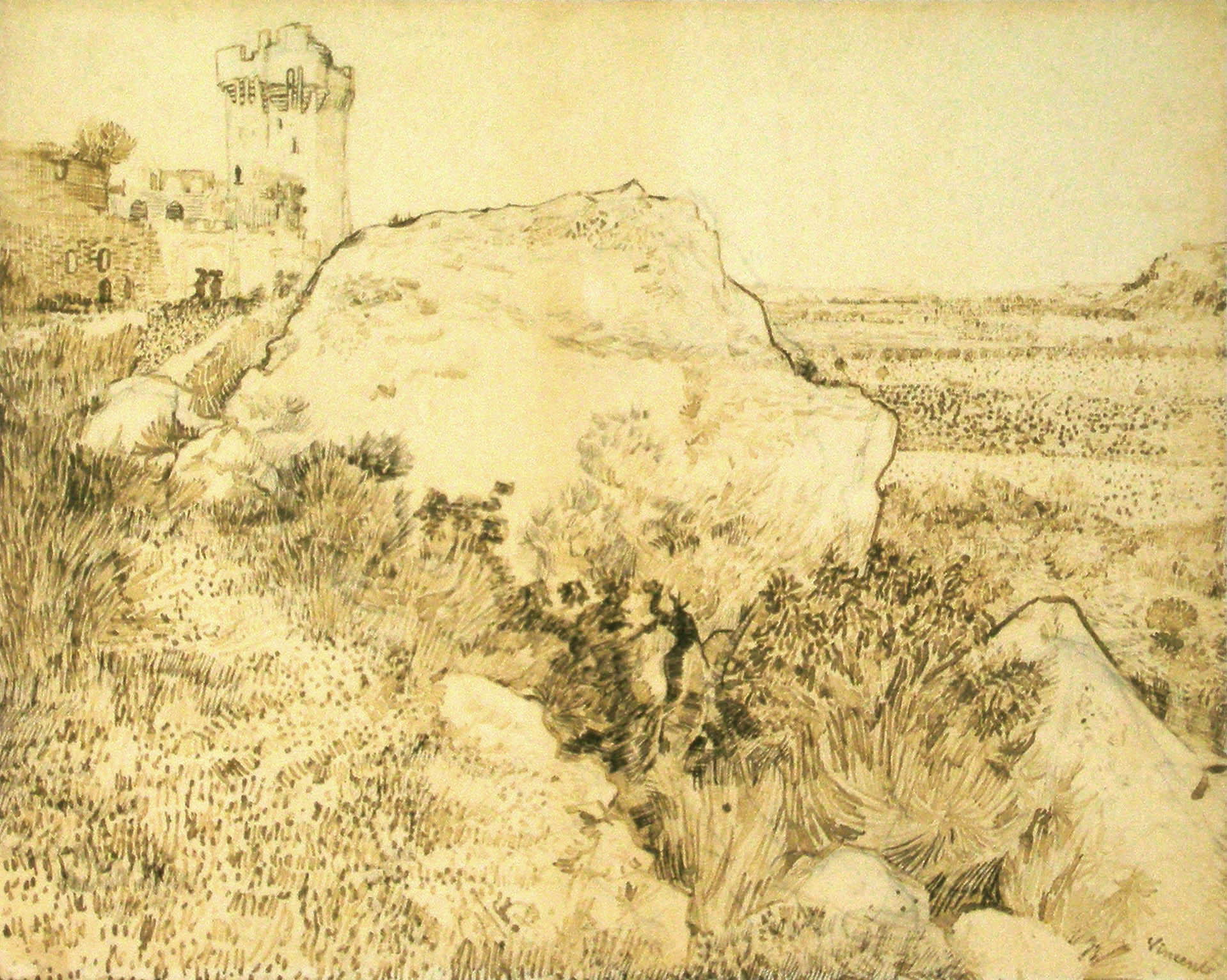 Hills with the Ruins of Montmajour