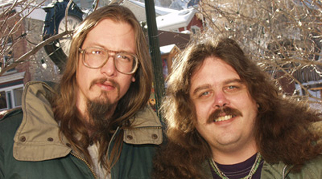 Mark Borchardt and his friend Mike Schank