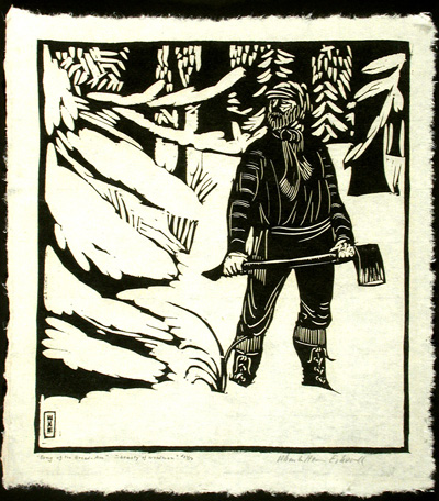 Wharton Esherick, Song of the Broad Axe (1924)