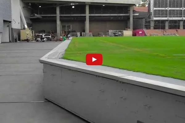 Super Bowl Field - How They Got Real Grass Inside a Domed Stadium