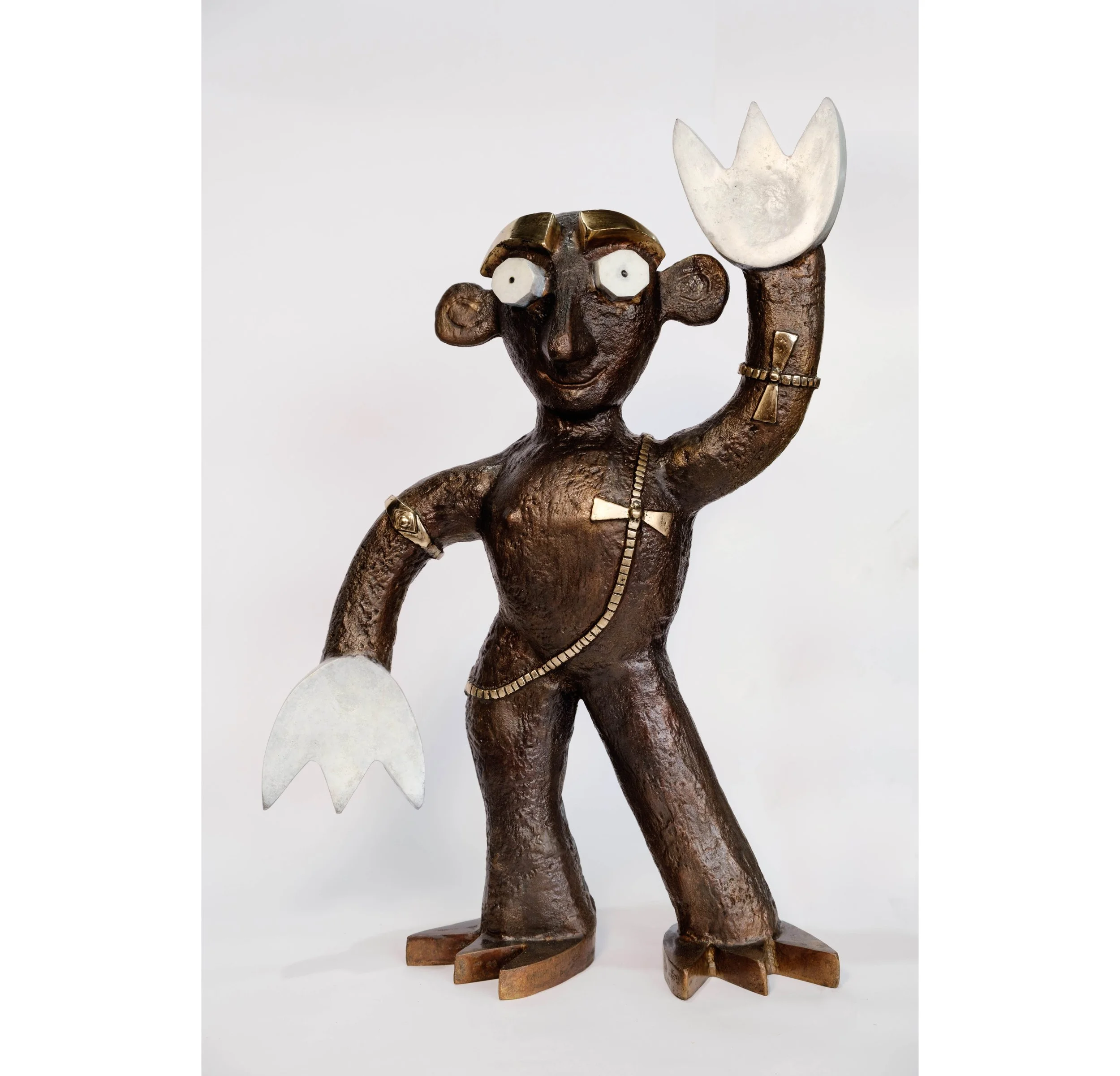 Idol, bronze, 66 x 46 x 17cm
