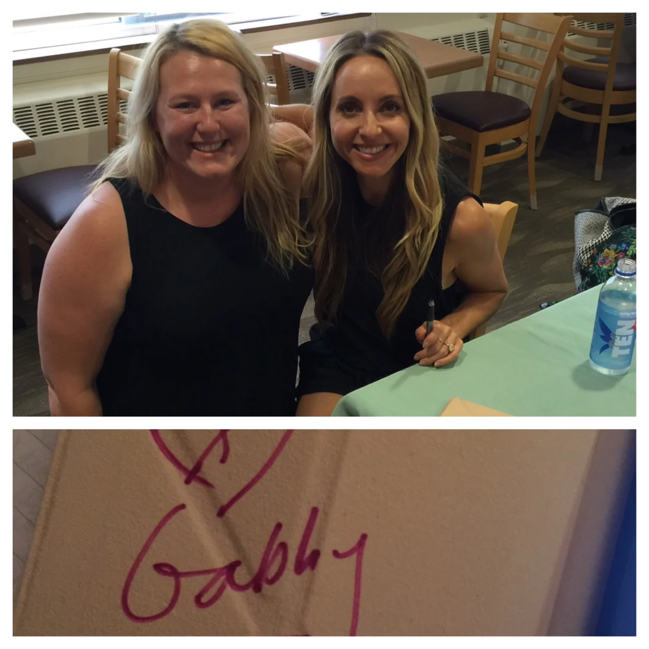 Me & Gabby Bernstein! She signed my Kindle and I was officially a #SpiritJunkie!
