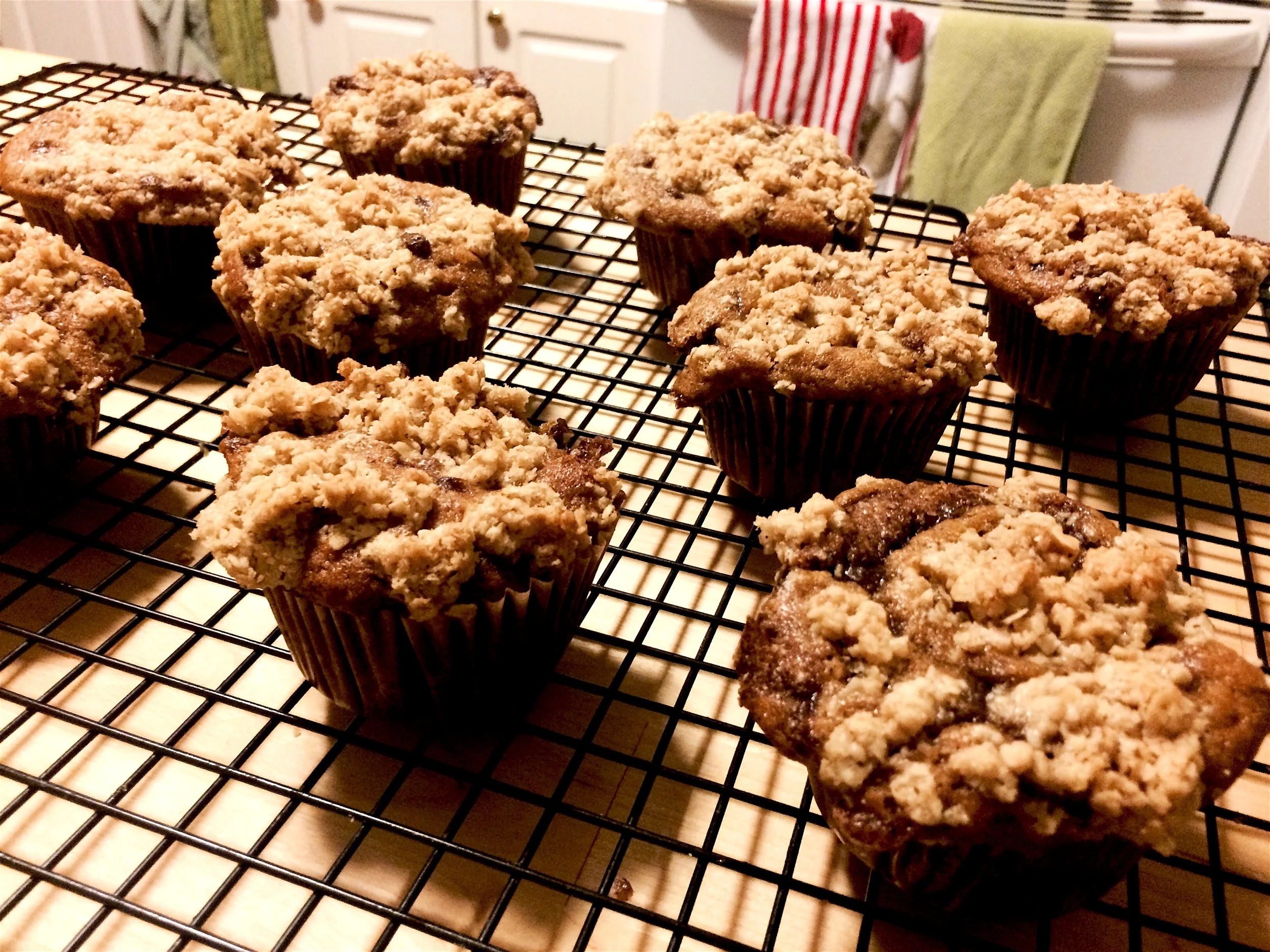 Pumpkin Cinnamon Streusel Muffins