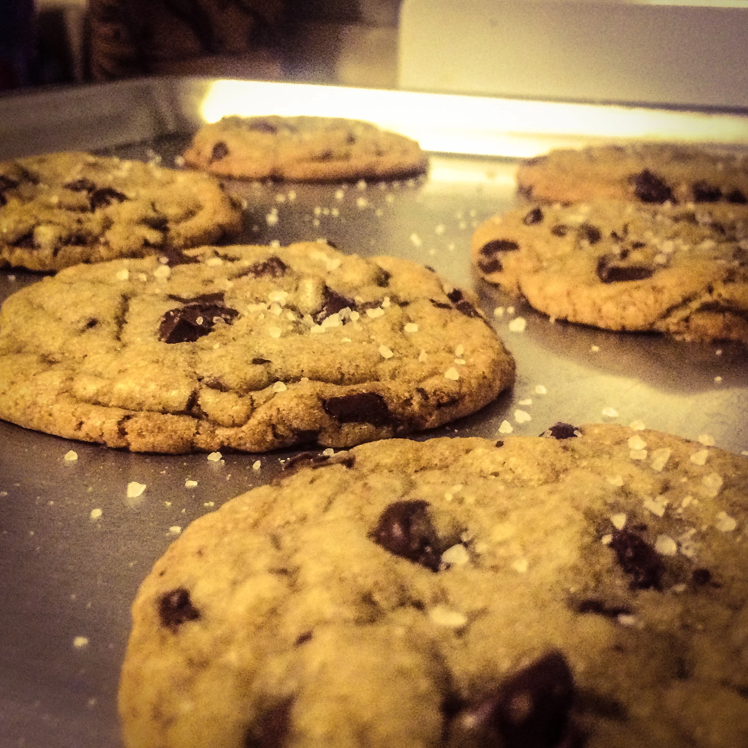 Salted Caramel Chocolate Chip Cookies