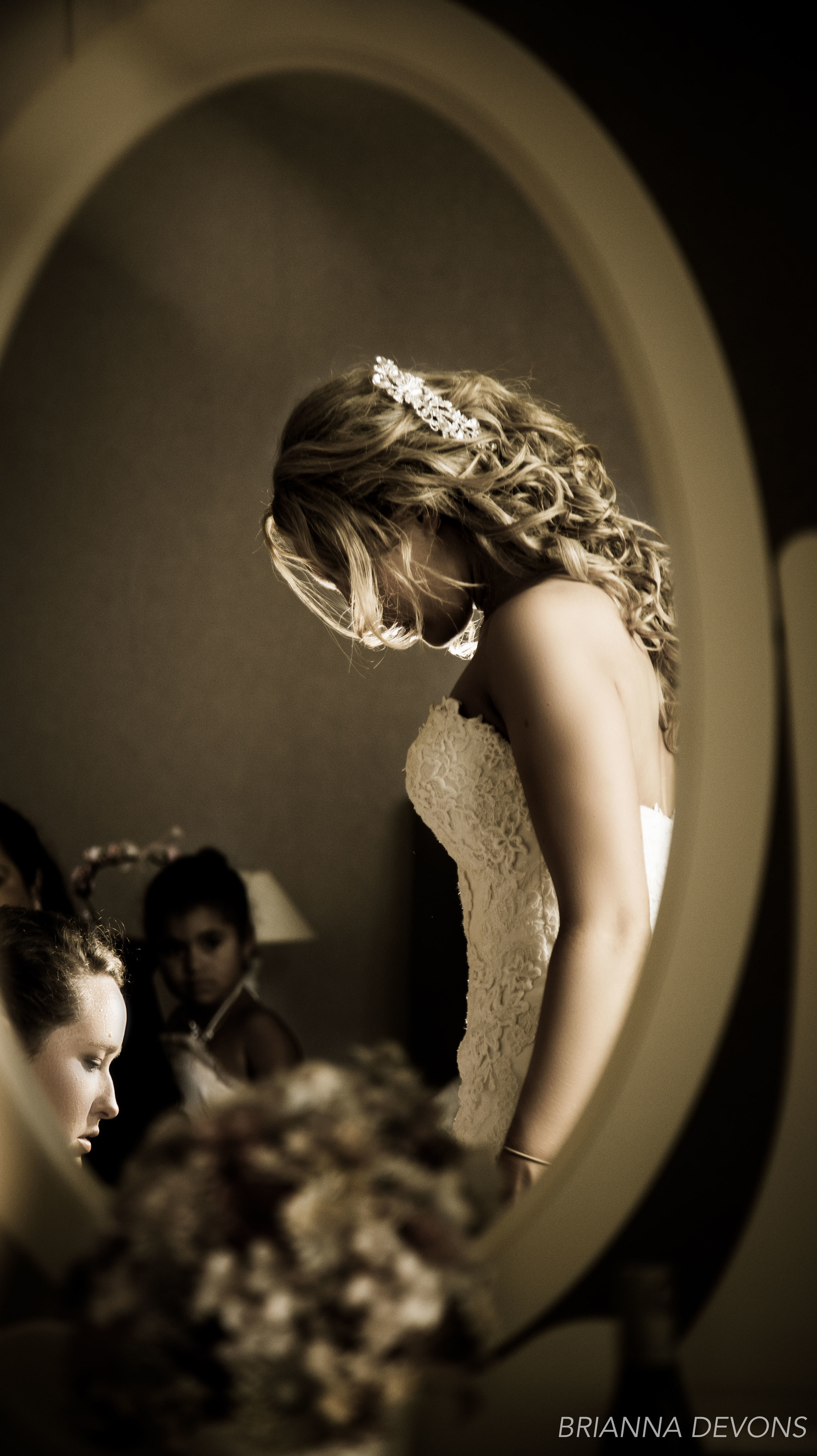 Ashley getting ready_Sepia_Iceland Flight Attendants.jpg