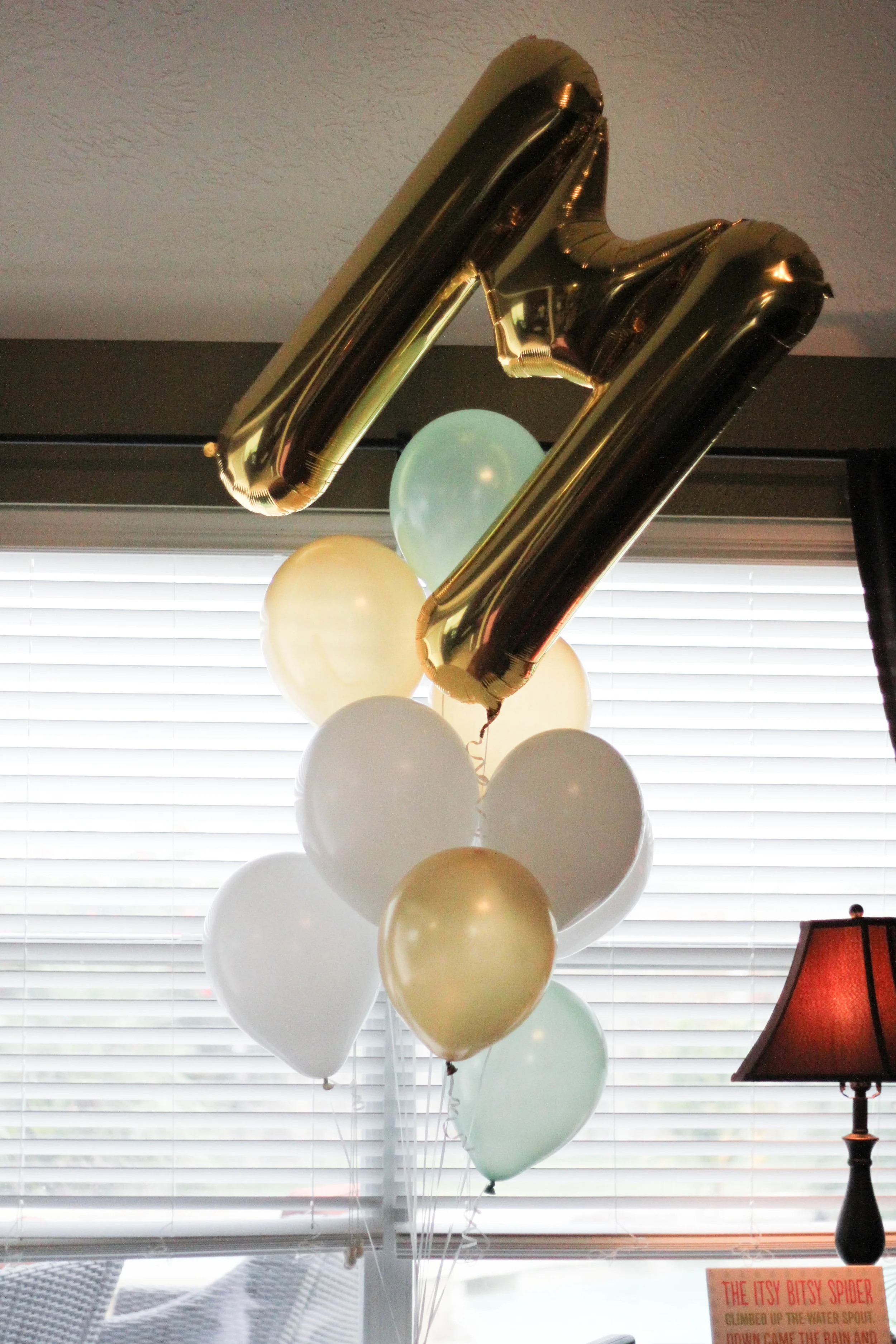 Letter "M" Balloon from: OhShinyPaperCo
