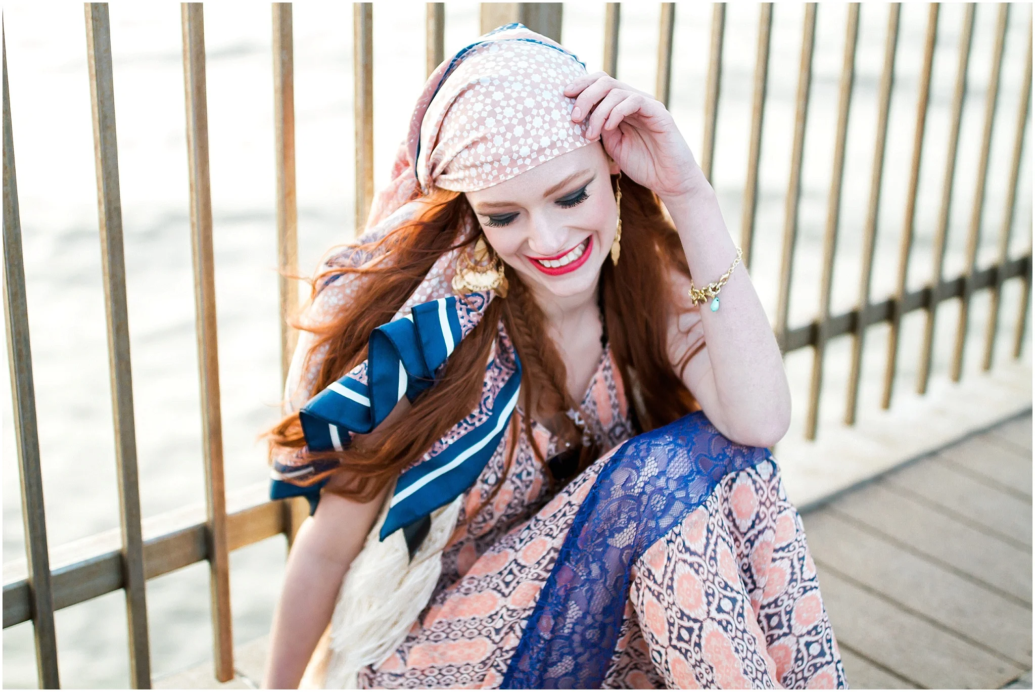 Senior Destination Shoot Series: Galveston, TX - Boho Chic Inspired Shoot!