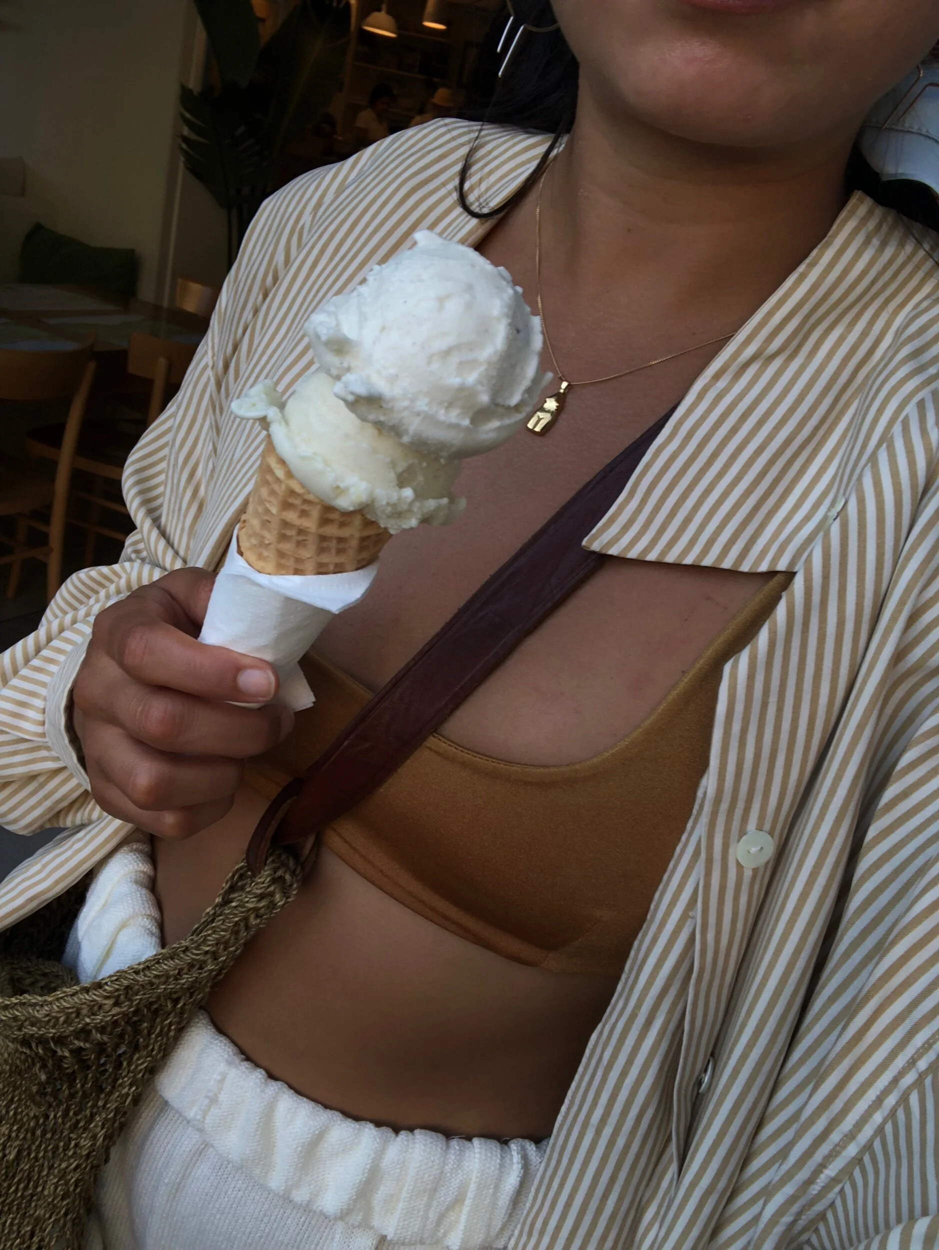 Almond and Vanilla Gelato from Casa E Botegga