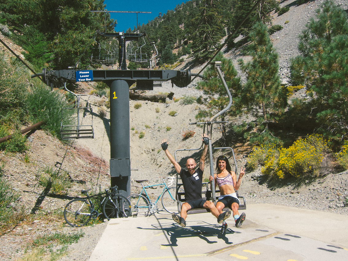 A totally triumphant climb! 6500' above sea level. 