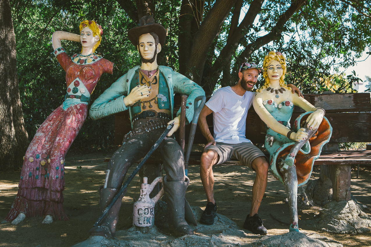 Made friends with some of the locals. 