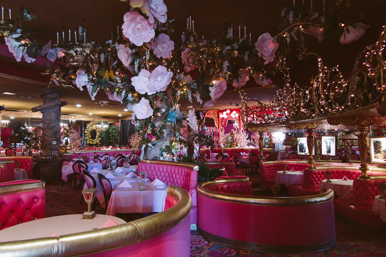 The dining room. 