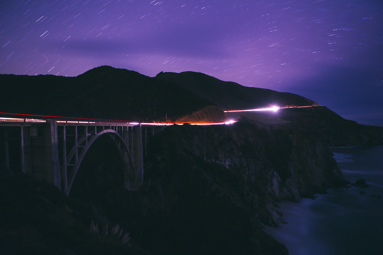 That classic Big Sur bridge at Bixby Canyon. 
