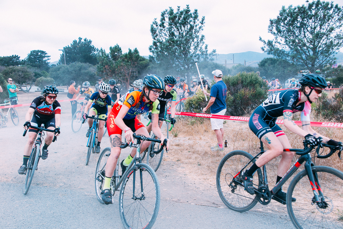 Checked out some bike babes ripping a cyclocross race. 