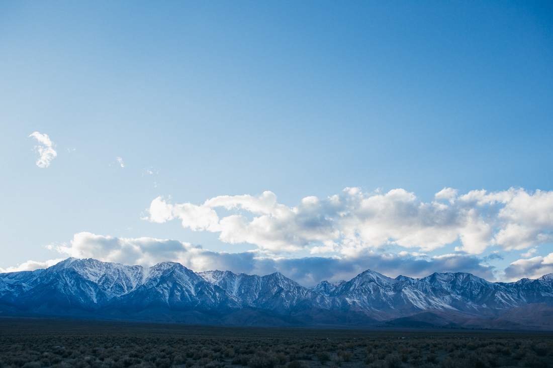 Those majestic Sierra Nevada mountains. 