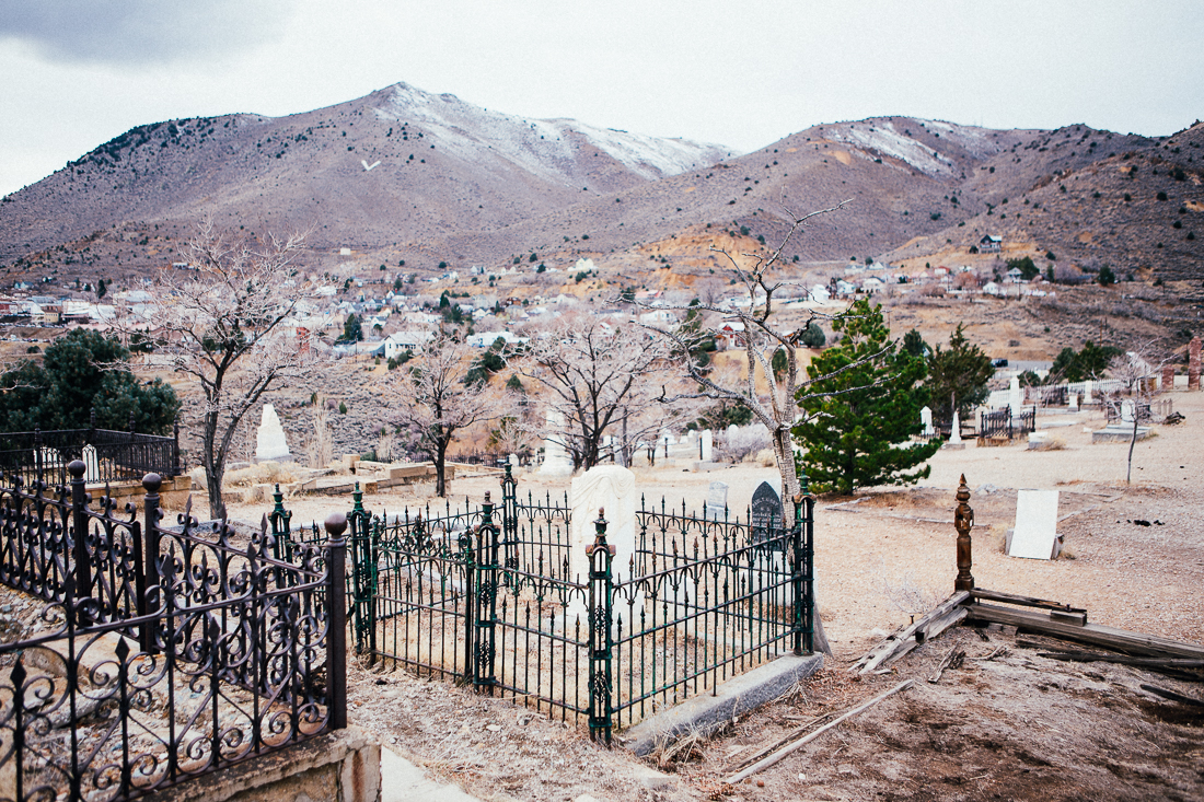 The cemetery gave me the creeps. I was the only one there and felt like somebody was walking with me. 