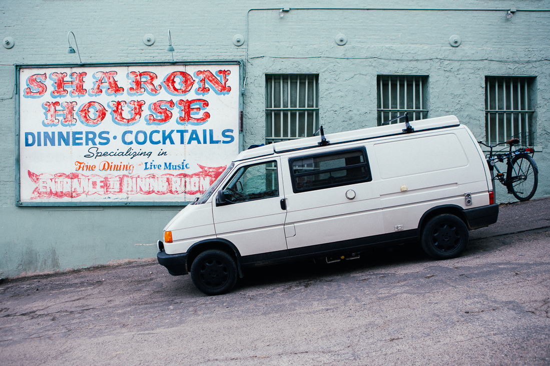Yes, my van is a house and I'm "sharin" it with friends who want to travel with me. Food & drink available. 