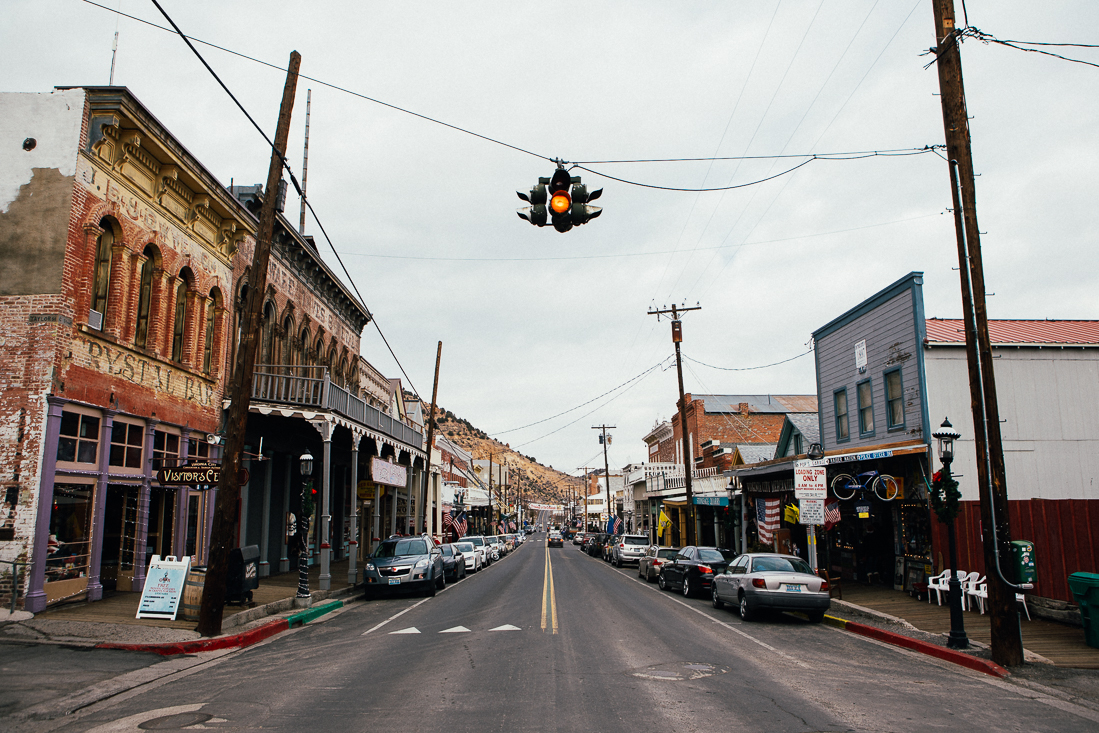 The other side of town. 