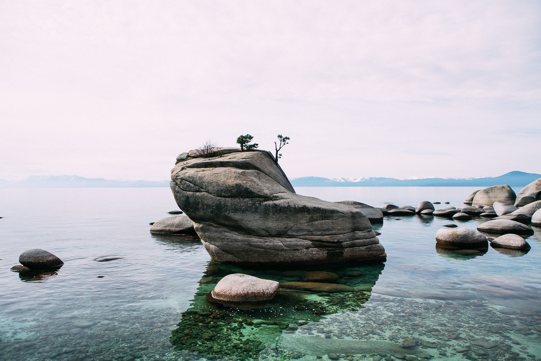 We used to swim around here and jump off "Bonzai Rock". The waters are super clear with tons of boulders to spelunk around. 