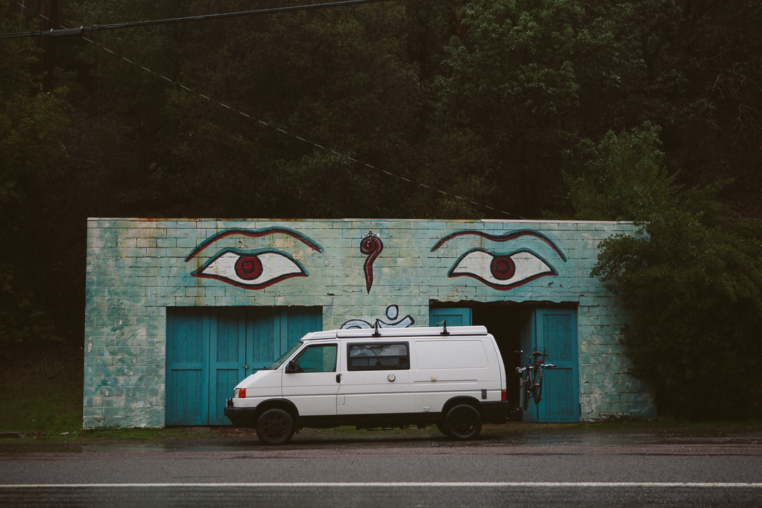 This is a buddhist church, but really freaky. 