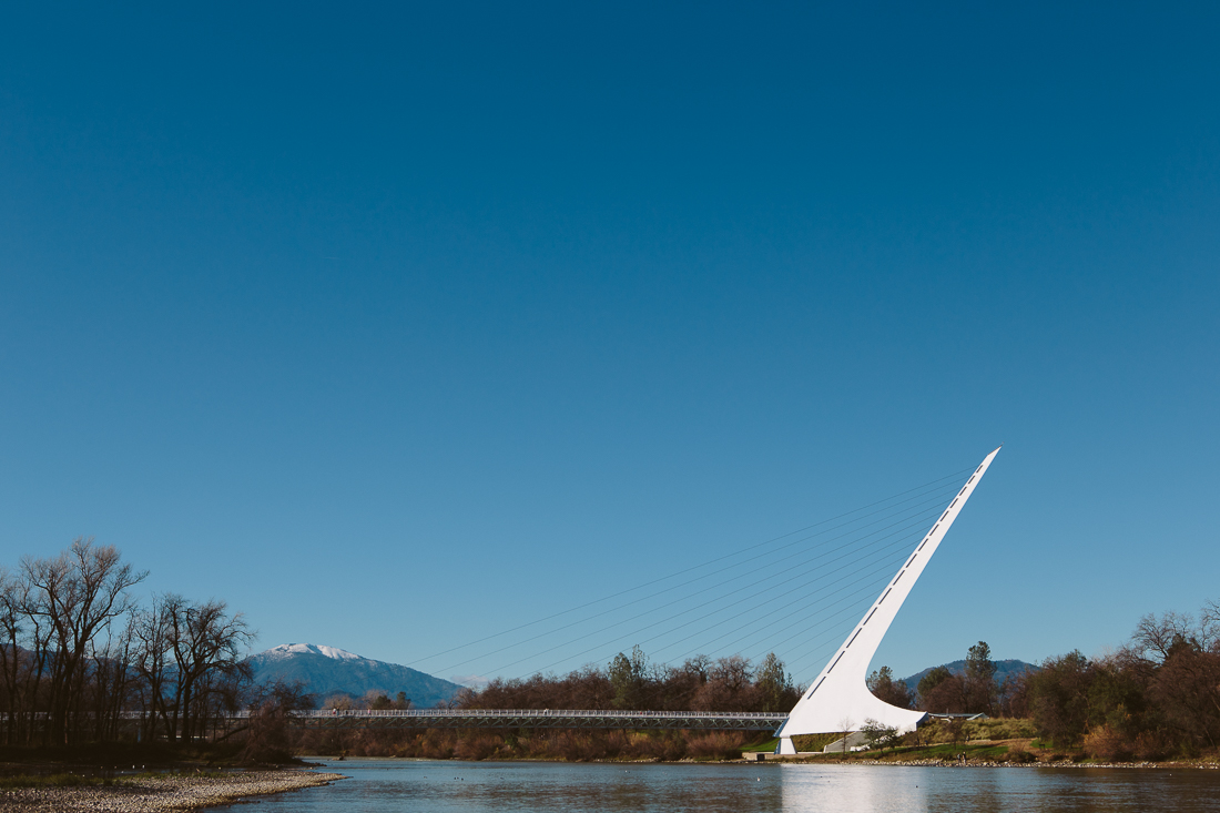Day 27, mile 2040 . The Sundial Bridge in Redding, CA. This is an odd design for this community, I feel it doesn't connect with the mostly redneck culture. I only say this because I was born in this city and am sure there was a lot of controversy of the funding to develop this project. 