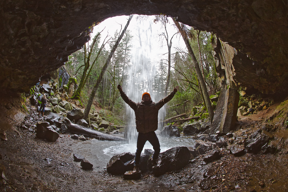Yeah, I thought about running through it like it was a shower, but it would have knocked me on my butt real quick. 