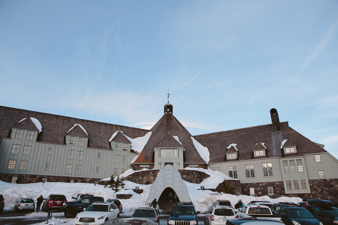 The famous Timberline lodge was the outdoor set of The Shining. Super sketchy if you know the movie. 