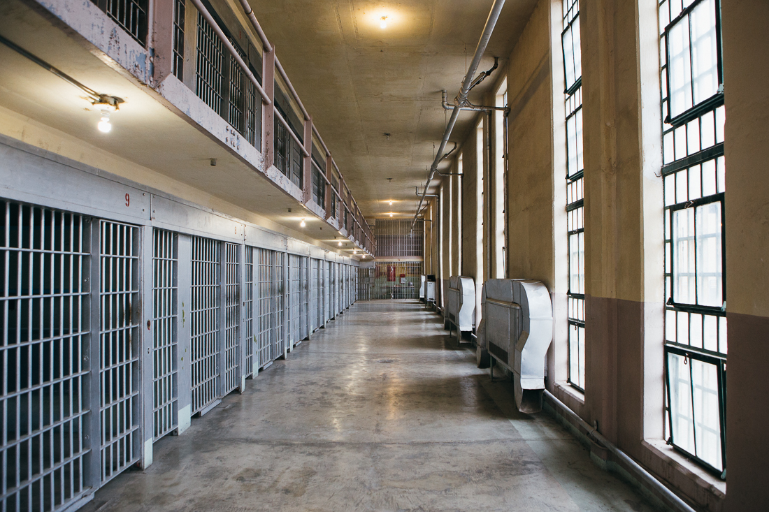The State Pen. It was cold and uncomfortable here. 