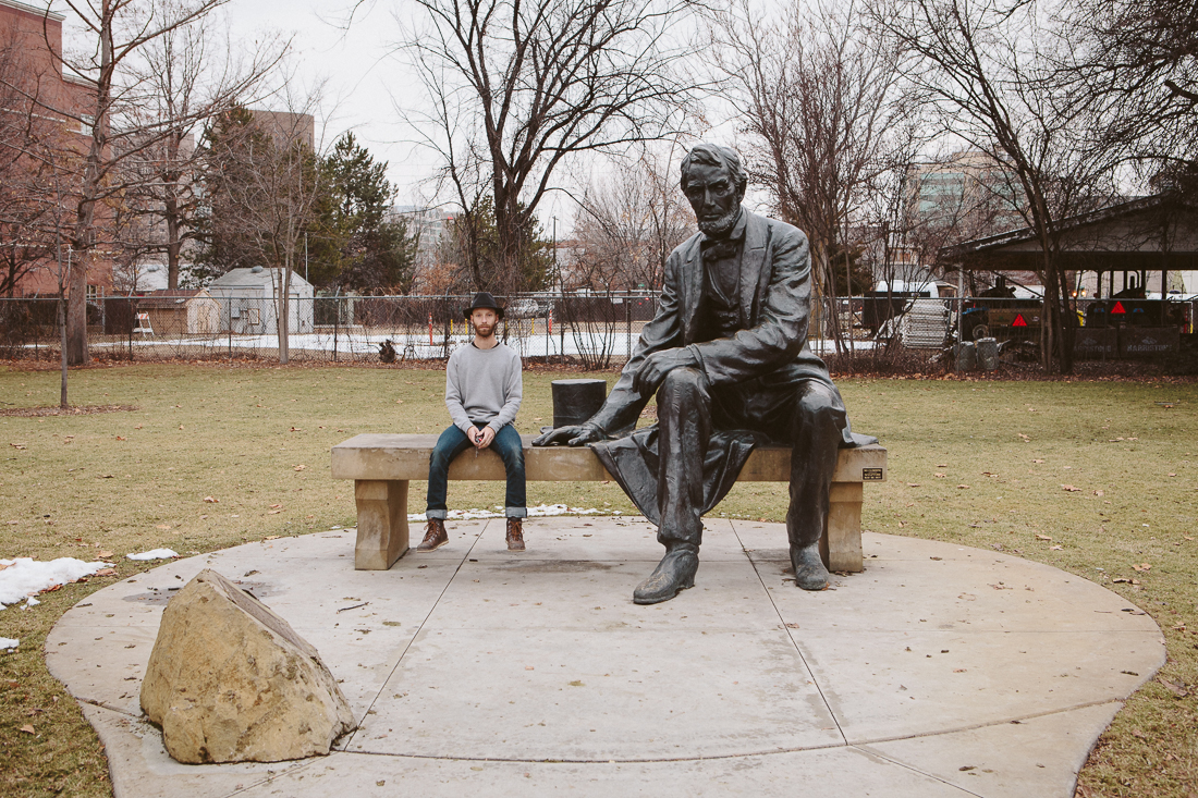 Abraham Lincoln was a great man who not only freed the slaves, but me as well! 