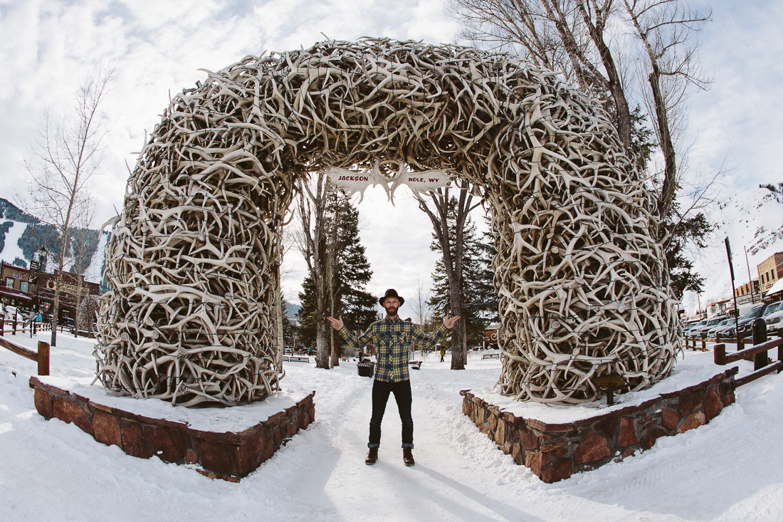 Stick'm up! Give me your antlers, ole Rifle Robbie is in town! (These antlers were actually gathered from when the Elk are shedding, not from hunting them.) 
