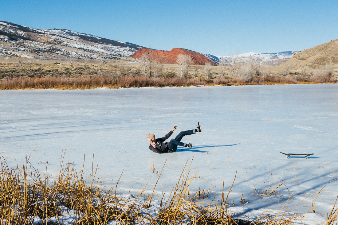 Going "ice skating" sounded really fun, but I failed miserably on my double-axel lutz. It was way harder than I expected. Tanya Harding was lurking...