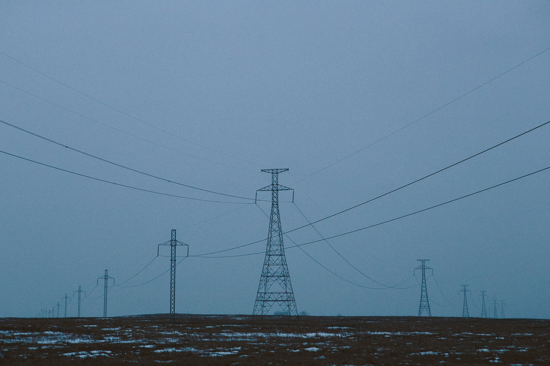 So this is the only crossing point of two HVDC overhead powerlines in the Northern Hemisphere. ...little fun fact for ya. 