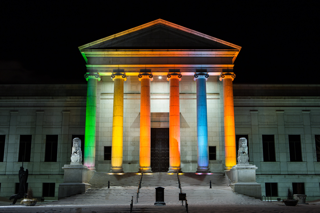 This is an art museum, obviously. 