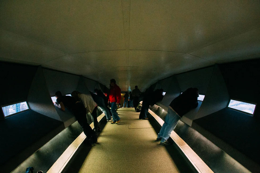 I went up inside that thing, because that's what tourists do. 