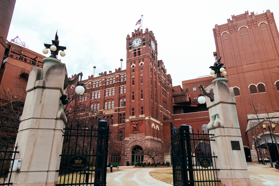 Before I left town I had to tour the original Budweiser factory. 