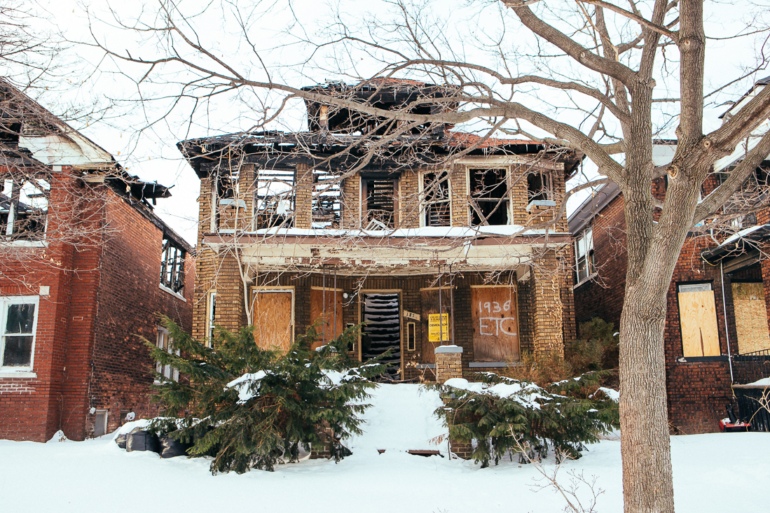 There are dozens, if not hundreds of burned homes like this. 