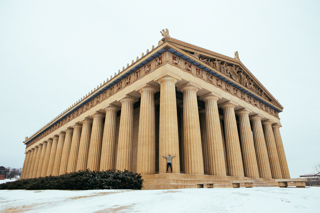 When I saw the Parthenon, I thought I made a wrong turn and ended up in Greece. When I realized I was still in Nashville I gave it a hug of relief.