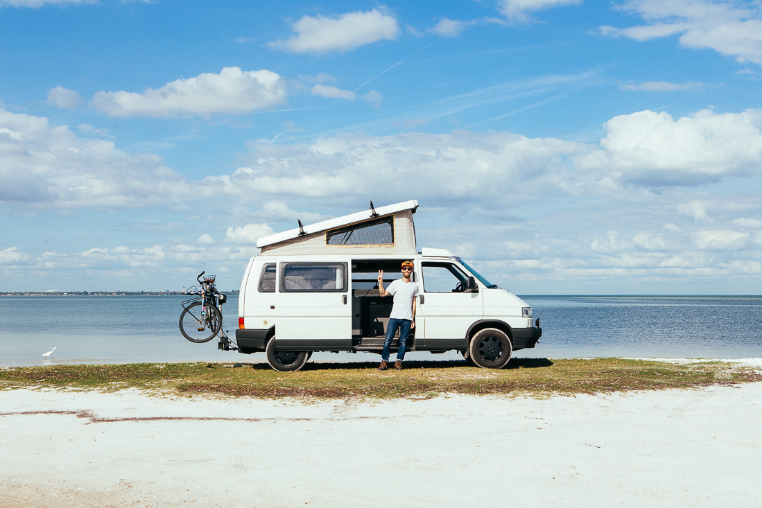 This was the coolest camping spot I've had so far, right on the beach. This will be hard to top.