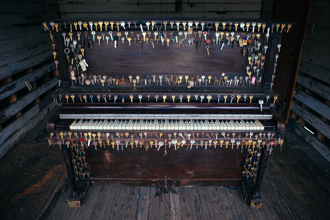 This piano has a couple more keys than normal. I bet it sounds real unique. (queue the laughs)