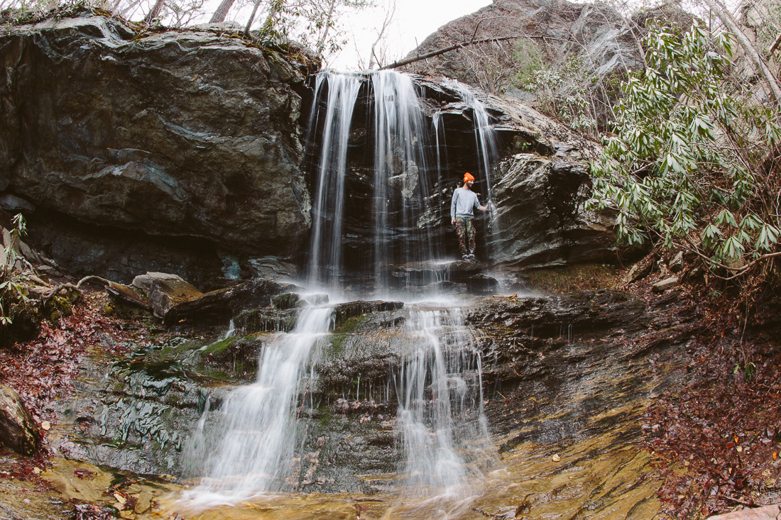 If it wasn't super cold and right on a well trafficked trail, I for sure would have played in Window Falls.