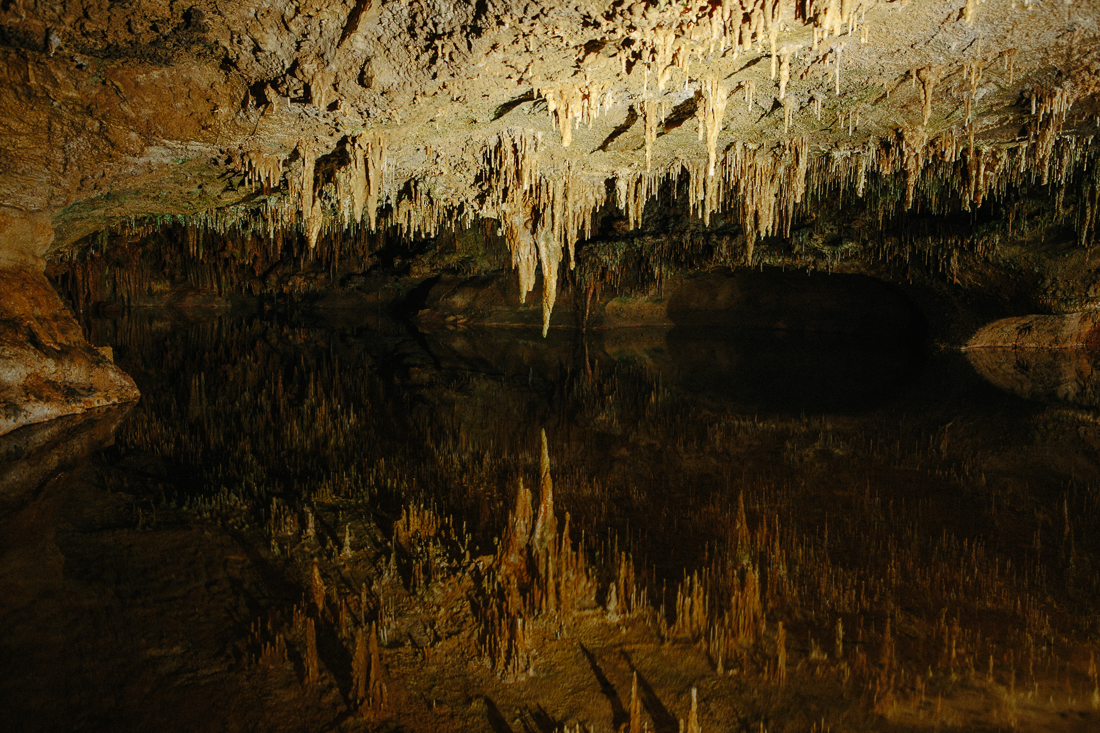 Wouldn't it be cool to float around on a raft and stare at the stalactites?! 