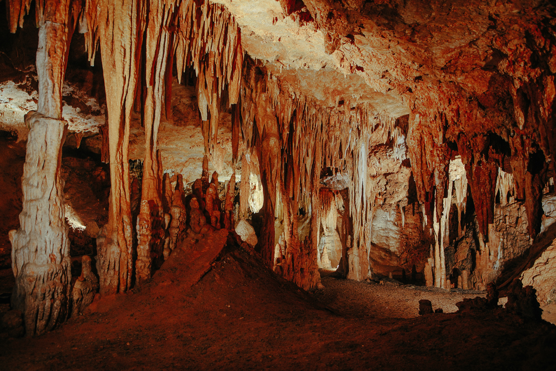 The cave is melting!