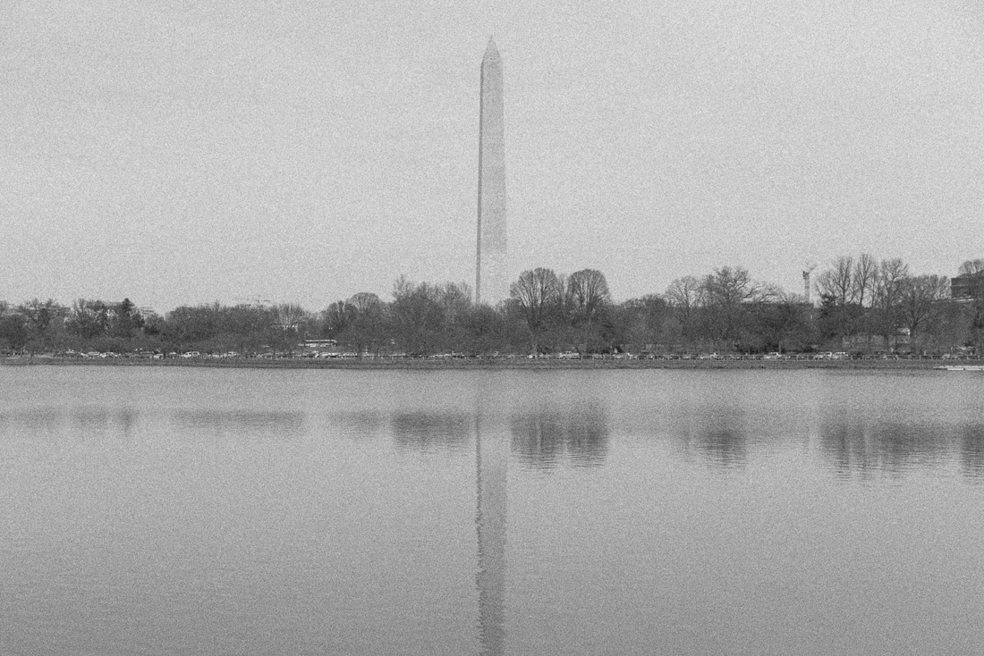 From the Jefferson Memorial. 